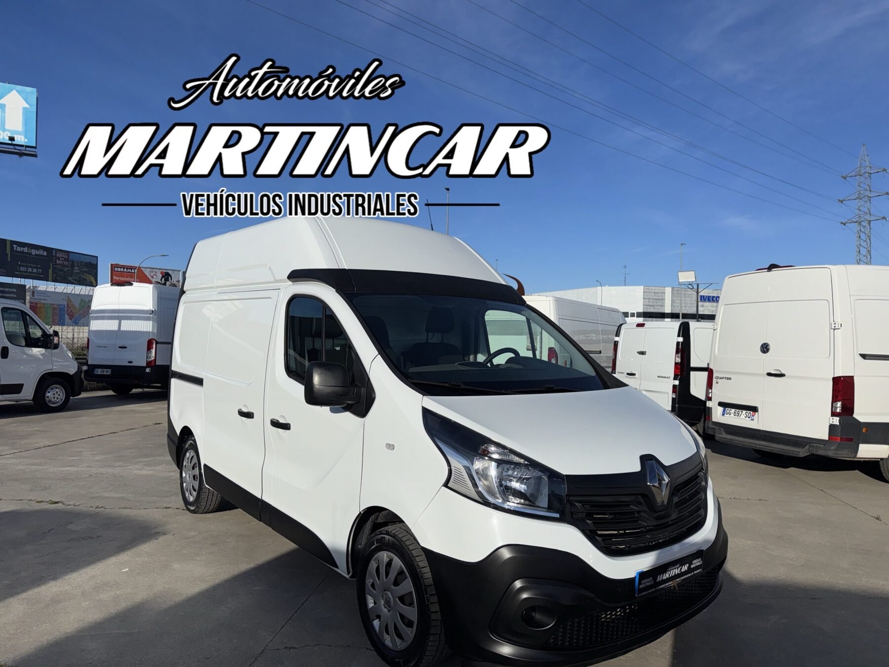RENAULT TRAFIC L1 h2 sobre elevada 