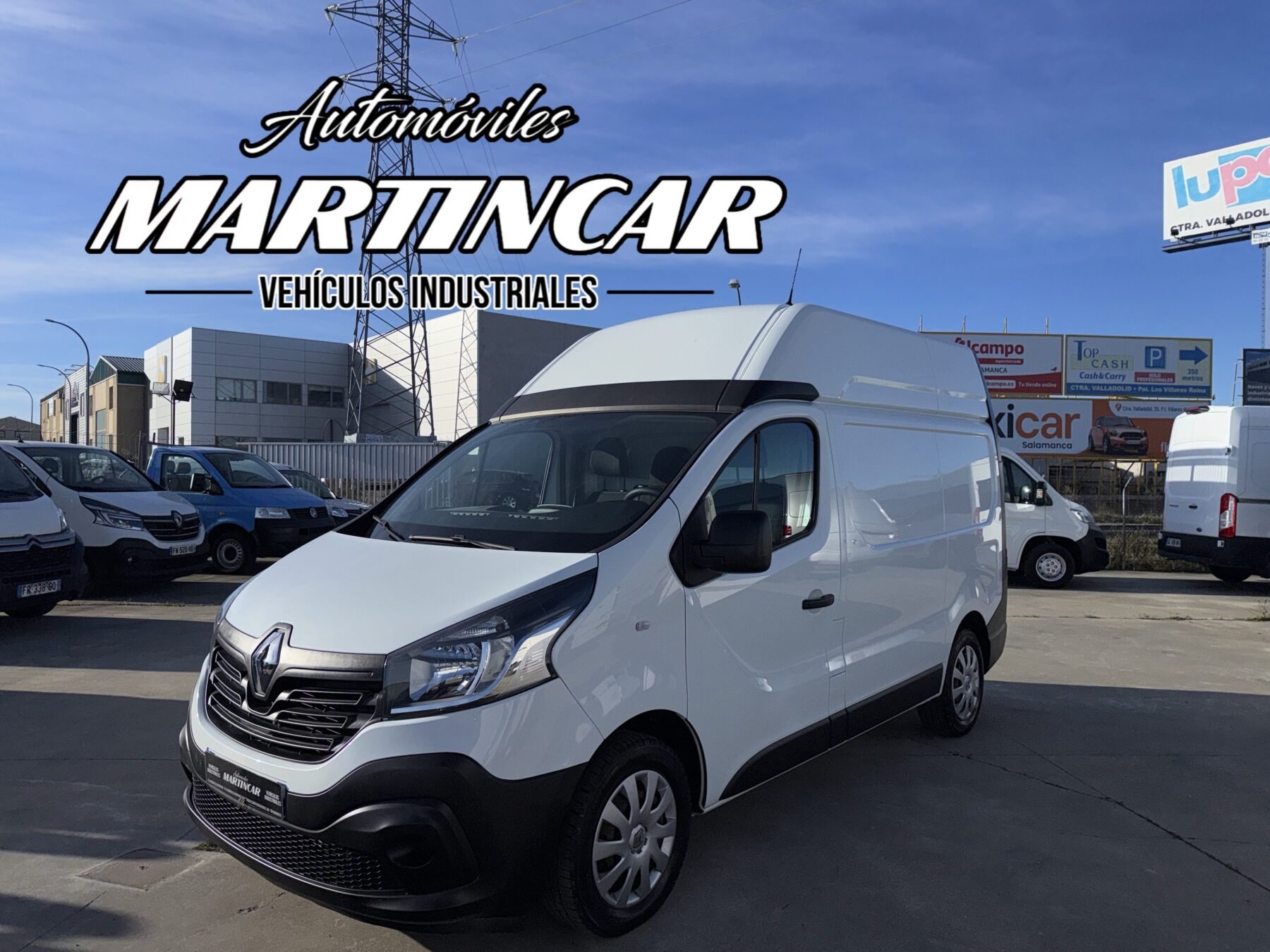 RENAULT TRAFIC L1 h2 sobre elevada 
