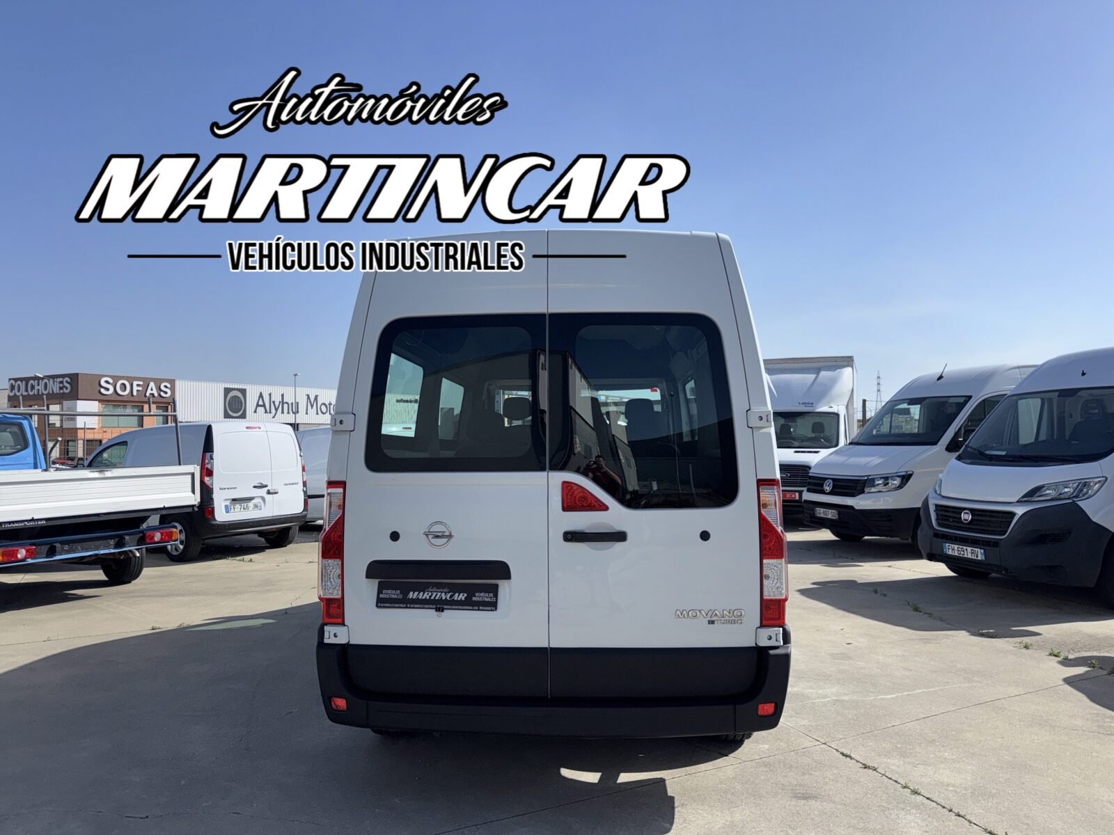 OPEL movano 9 plazas