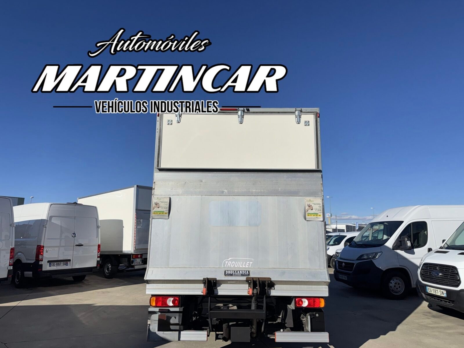 FIAT DUCATO carrozado puerta elevadora 